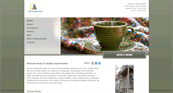 Desktop Screenshot of liveatskylineapartments.com
